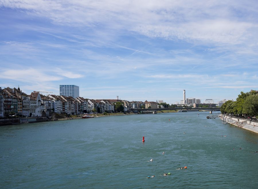 Der Rhein in Basel 2